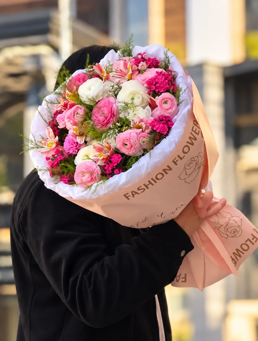 Розовый микс